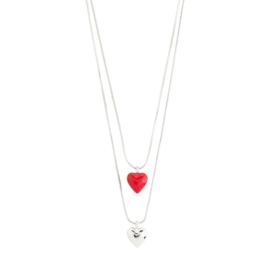 Pilgrim Maeve Recycled 2 in 1 Necklace - Silver sold by Boutique with Grace product image thumbnail 4