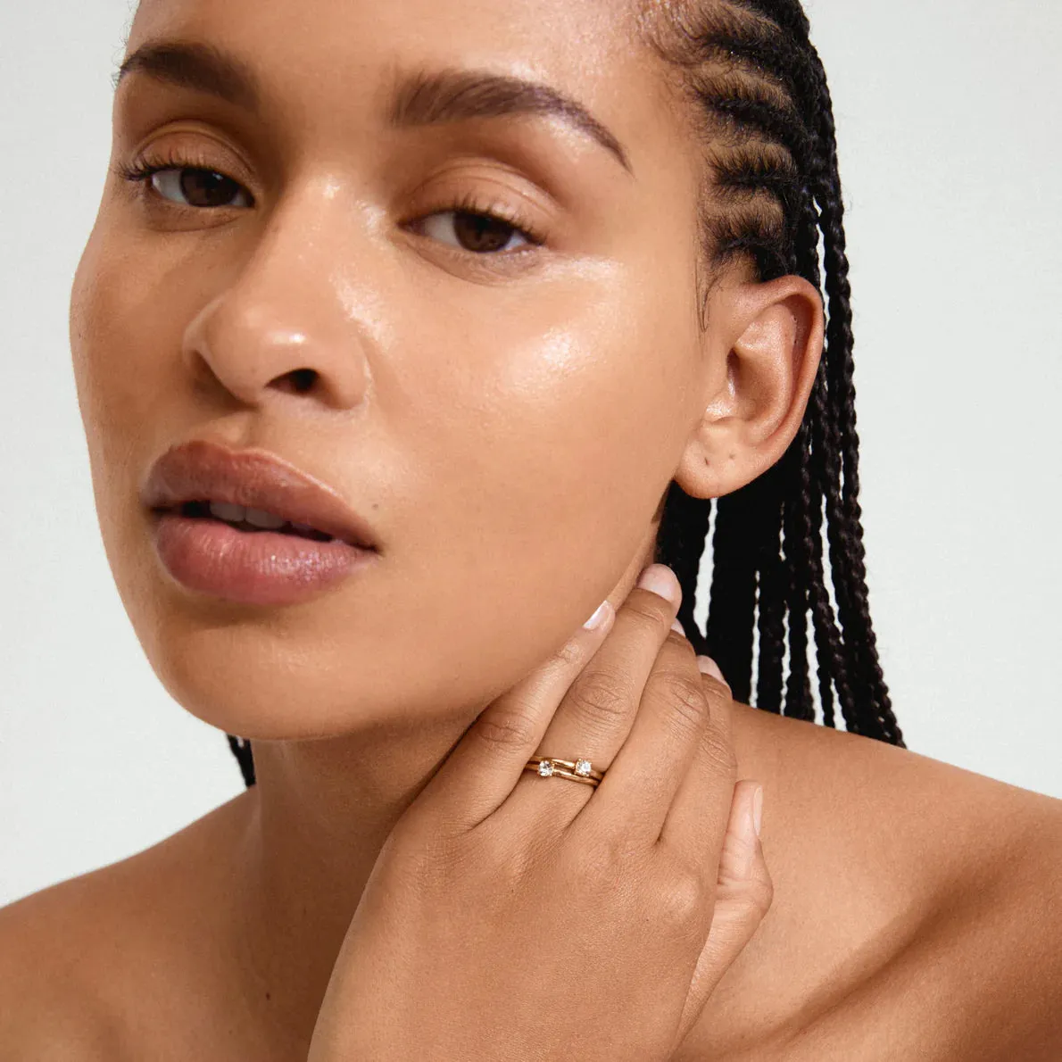 Pilgrim Sky Rings 2 in a Set - Gold sold by Boutique with Grace product image thumbnail 2