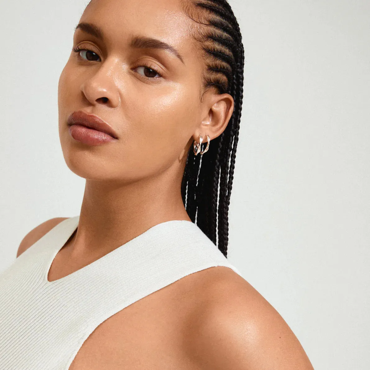 Pilgrim Dawn Recycled Earrings - Silver sold by Boutique with Grace product image thumbnail 2