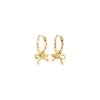 Pilgrim Lysandra Recycled Hoop Earrings - Gold sold by Boutique with Grace