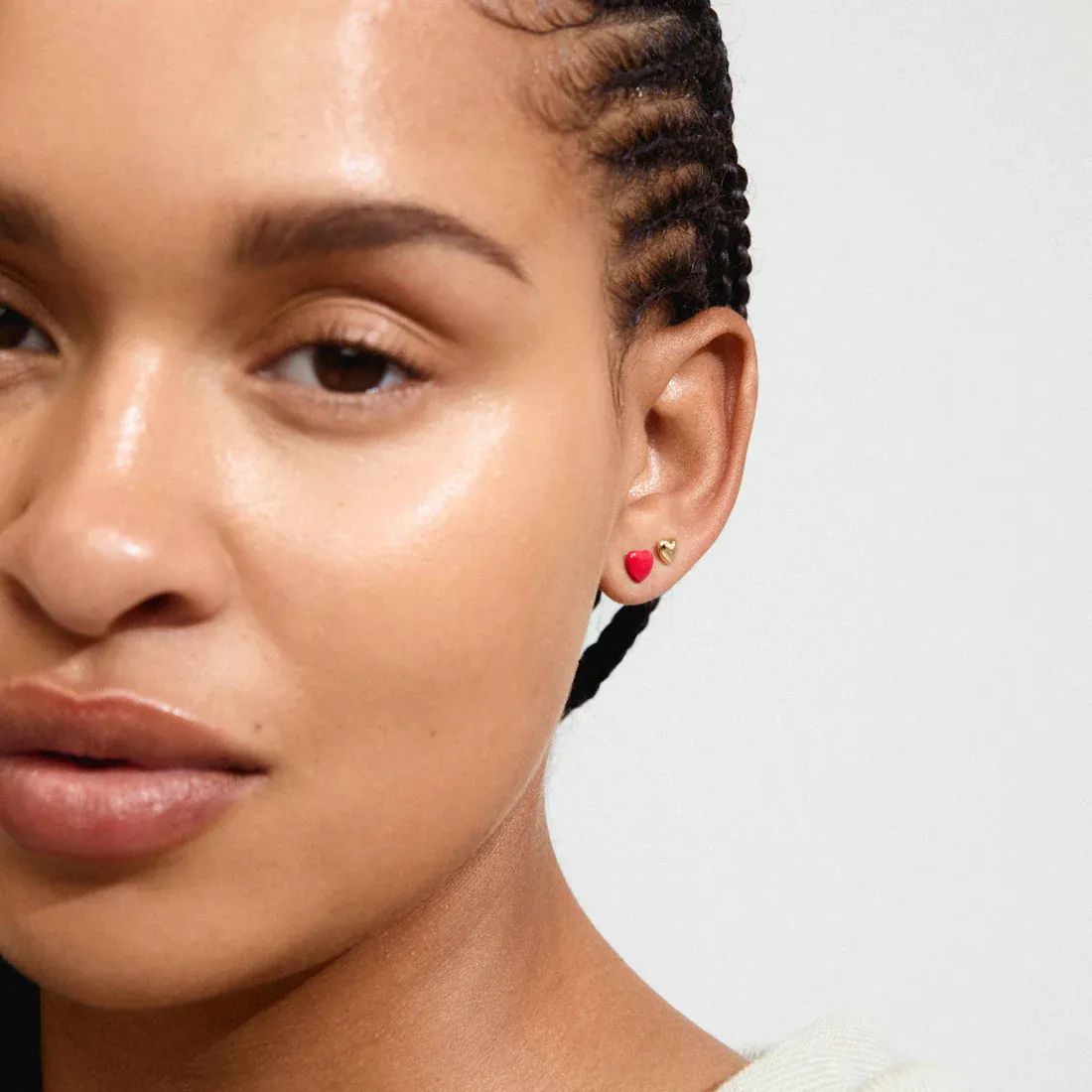 Pilgrim Maeve Recycled 2 in 1 Earring Set - Gold sold by Boutique with Grace product image thumbnail 2