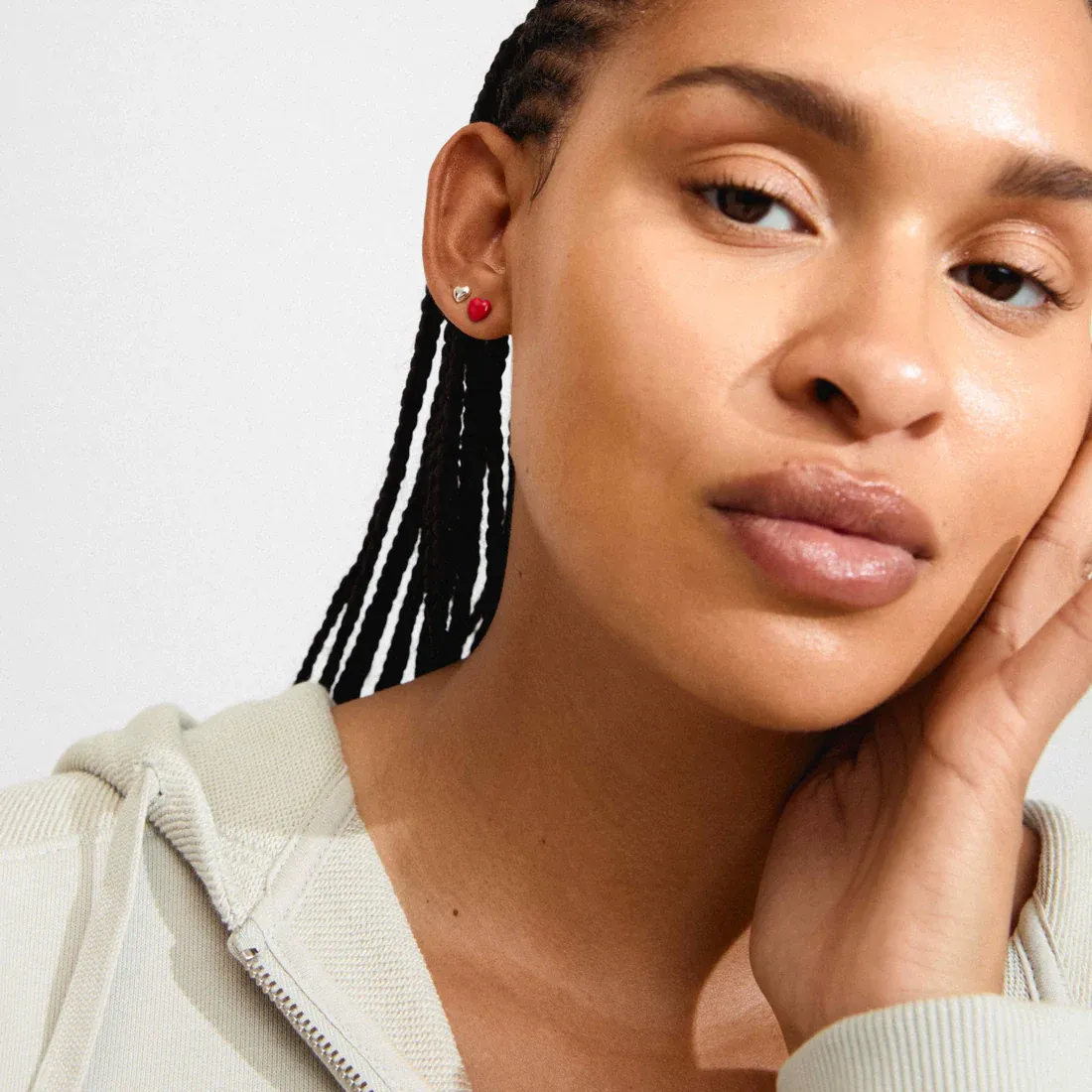 Pilgrim Maeve Recycled 2 in 1 Earring Set - Silver sold by Boutique with Grace product image thumbnail 2