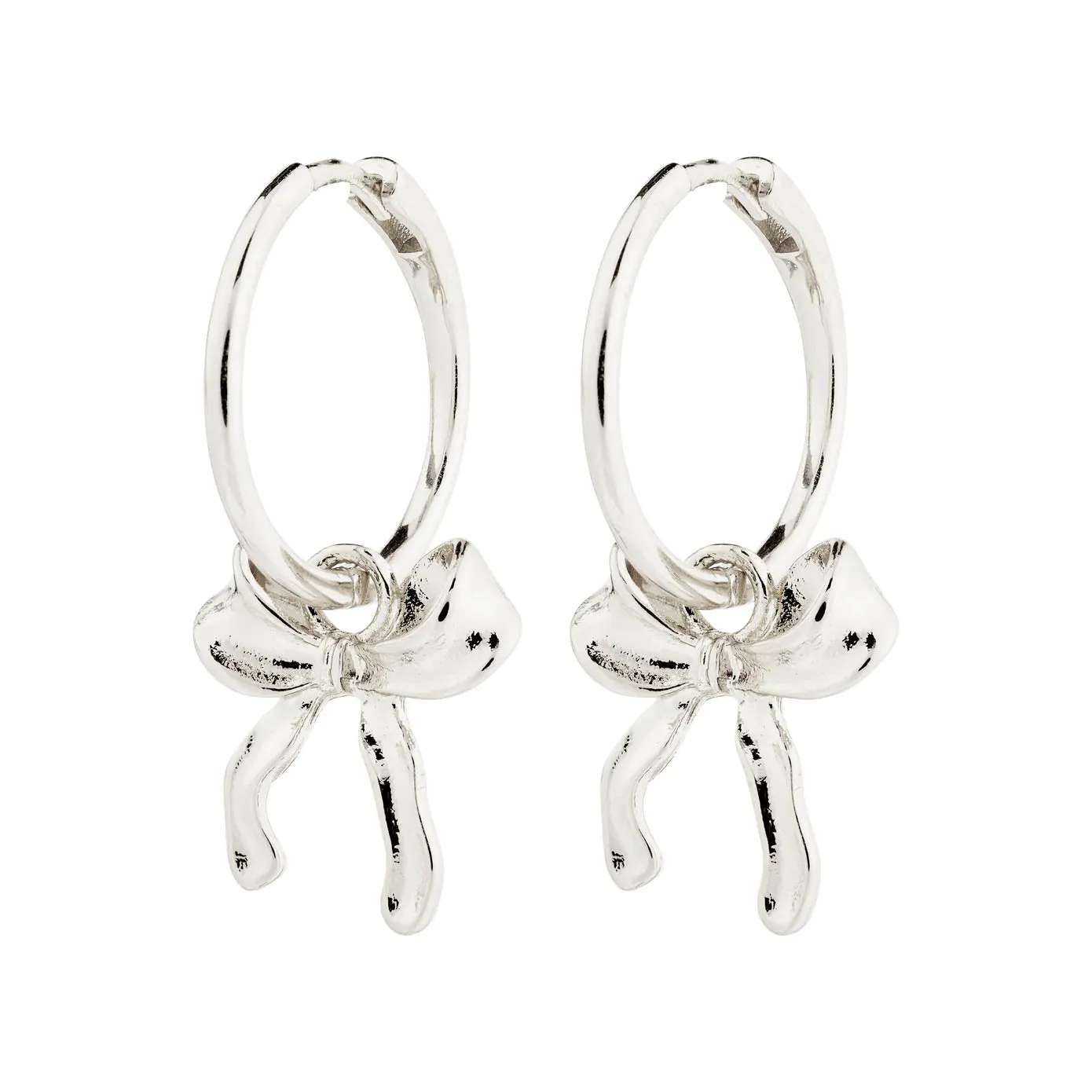 Pilgrim Cassian Recycled Hoop Earrings - Silver sold by Boutique with Grace