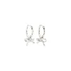Pilgrim Lysandra Recycled Hoop Earrings - Silver sold by Boutique with Grace
