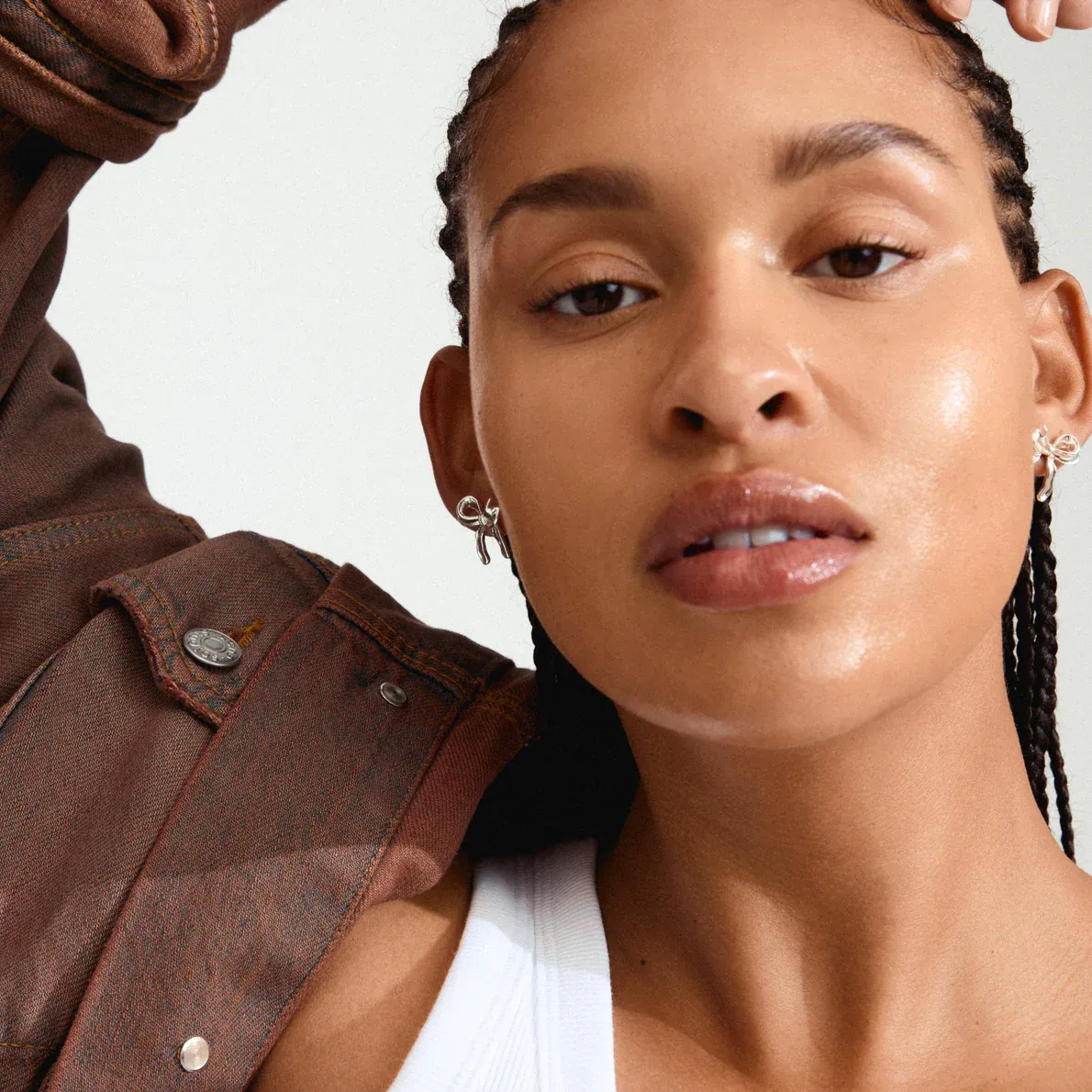 Pilgrim Cassian Recycled Earrings - Silver sold by Boutique with Grace product image thumbnail 2