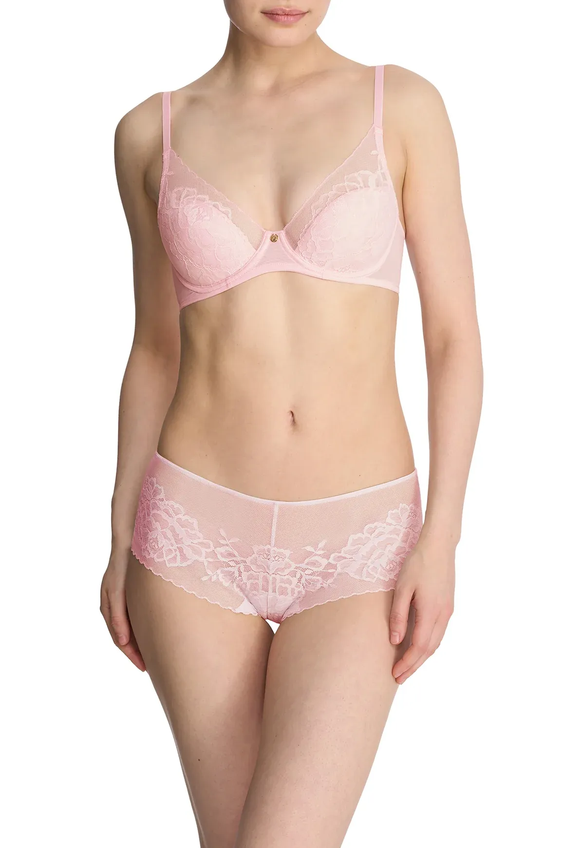 Natori Flora Contour Bra - Perfect Pink sold by Boutique with Grace