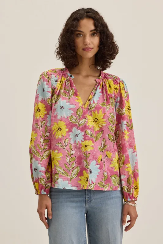 Velvet Marysia Garden Print Top - Posy sold by Boutique with Grace