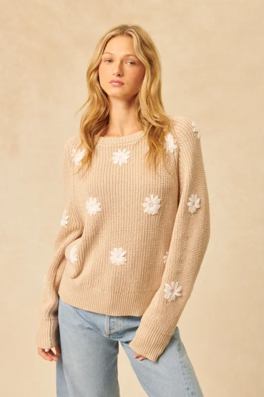 John & Jenn Hendrix Sweater - Sandstone sold by Boutique with Grace