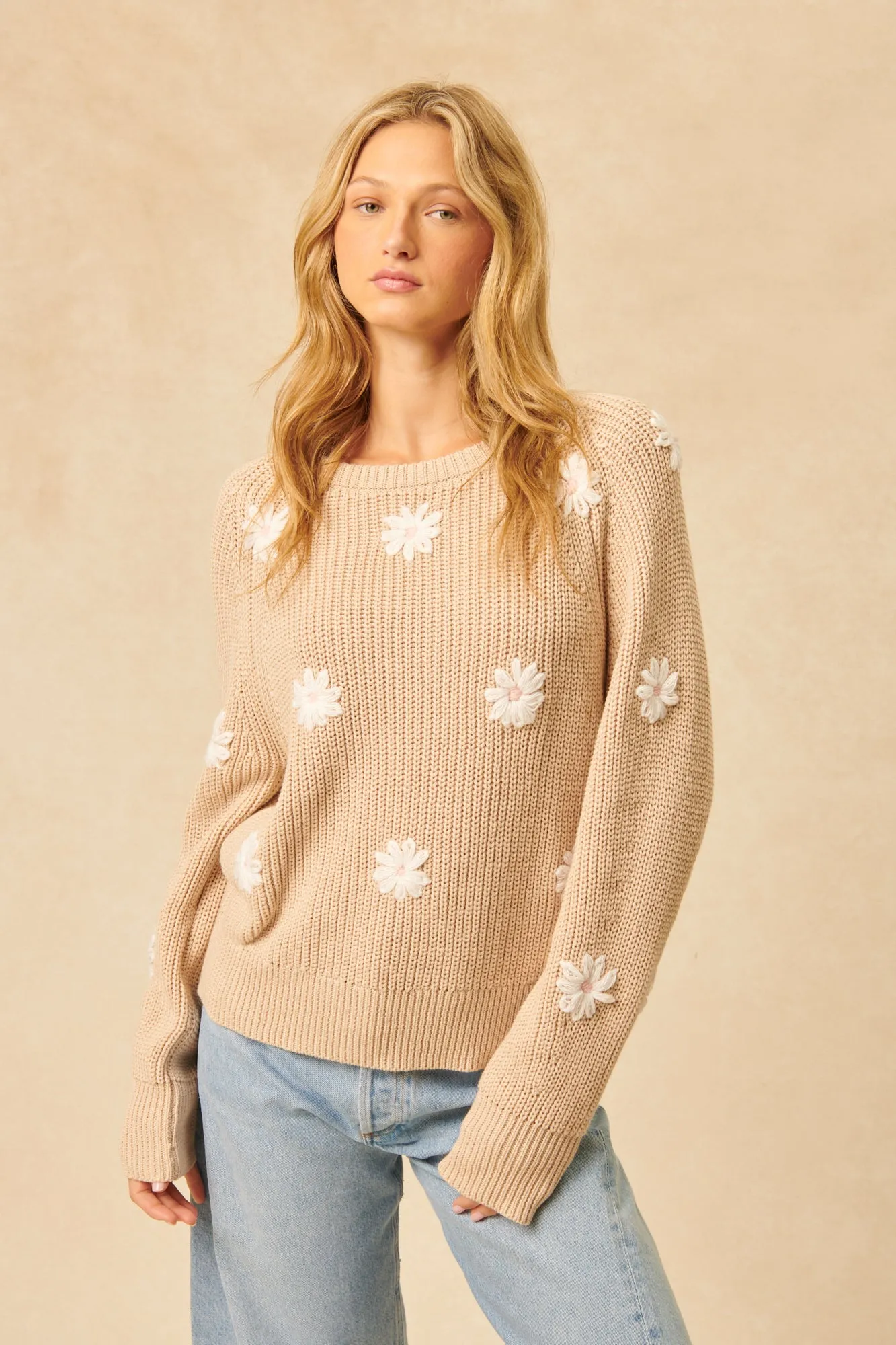 John & Jenn Hendrix Sweater - Sandstone sold by Boutique with Grace