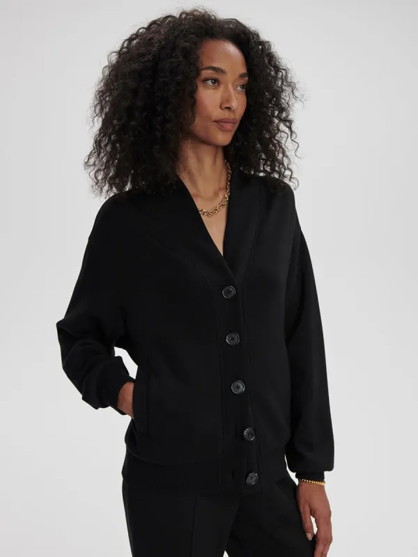 Varley Celeste Button-Through - Black sold by Boutique with Grace