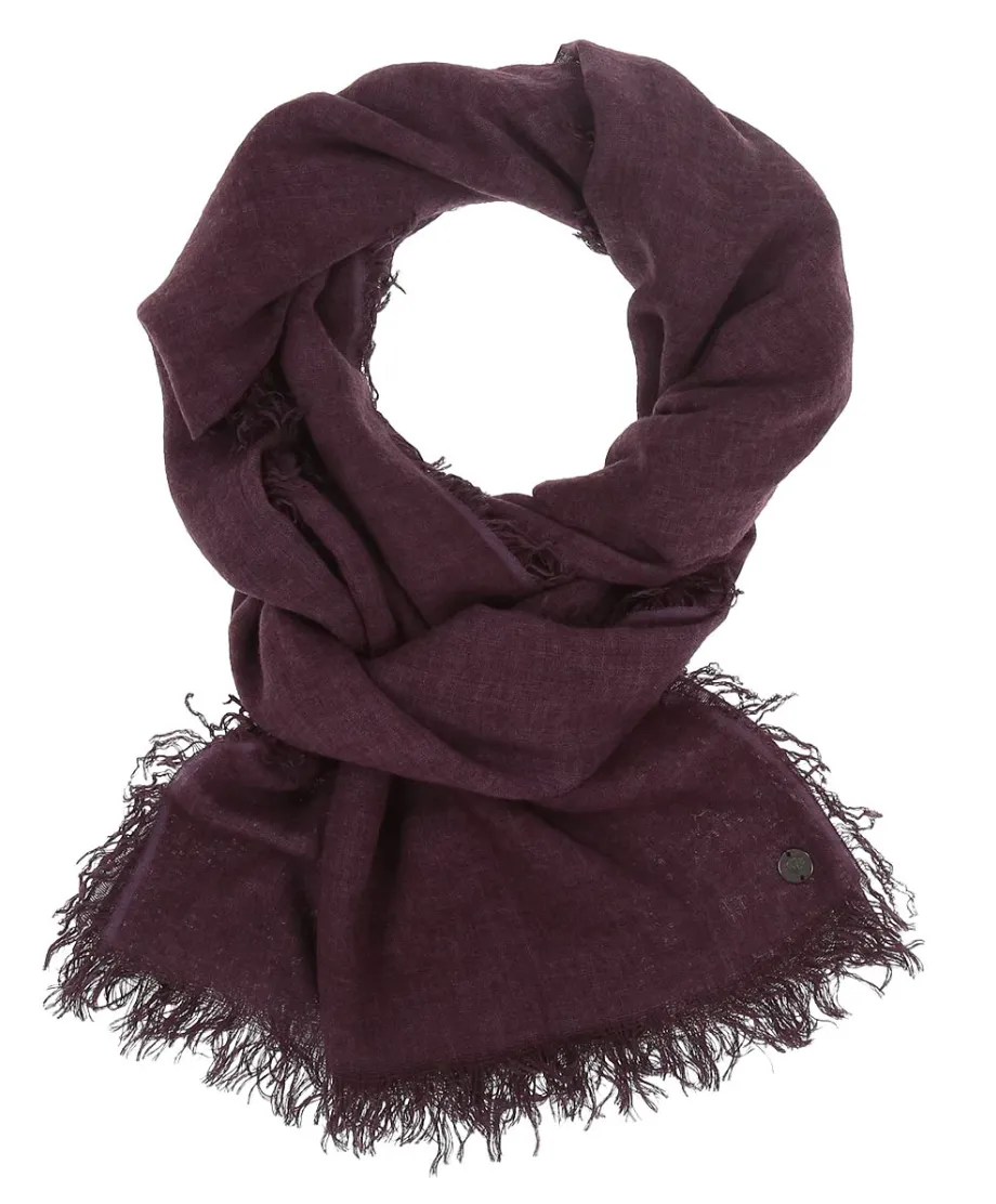 V. Fraas Optic Cold Dye Woven Wrap - Grape sold by Boutique with Grace