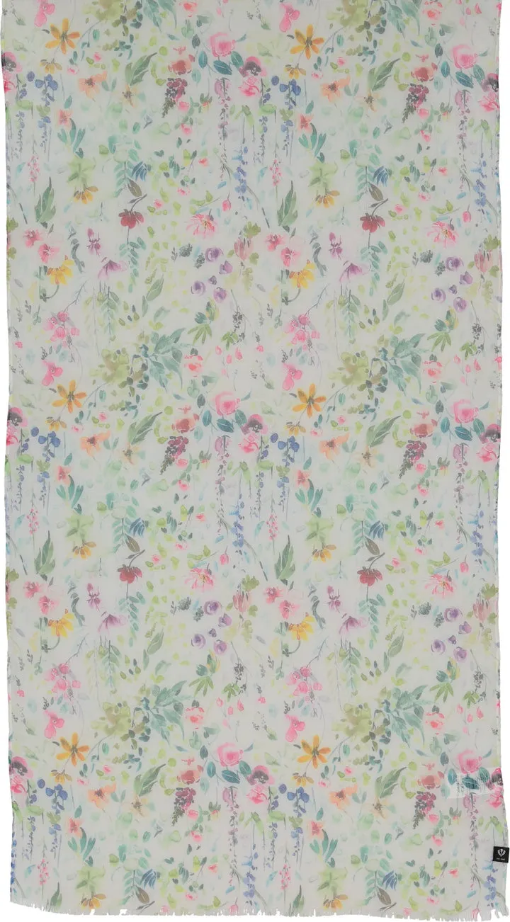 V. Fraas Sustainability Edition Dainty Flowers Scarf - Biscuit sold by Boutique with Grace product image thumbnail 2