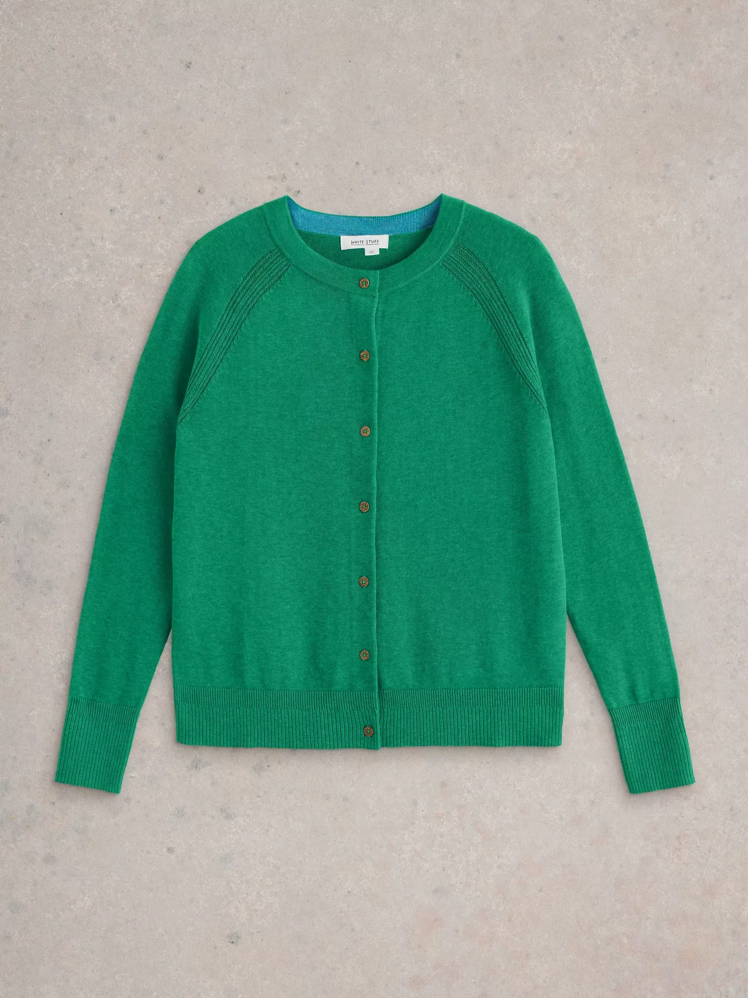 White Stuff Lulu Cardi - Bright Green sold by Boutique with Grace product image thumbnail 5