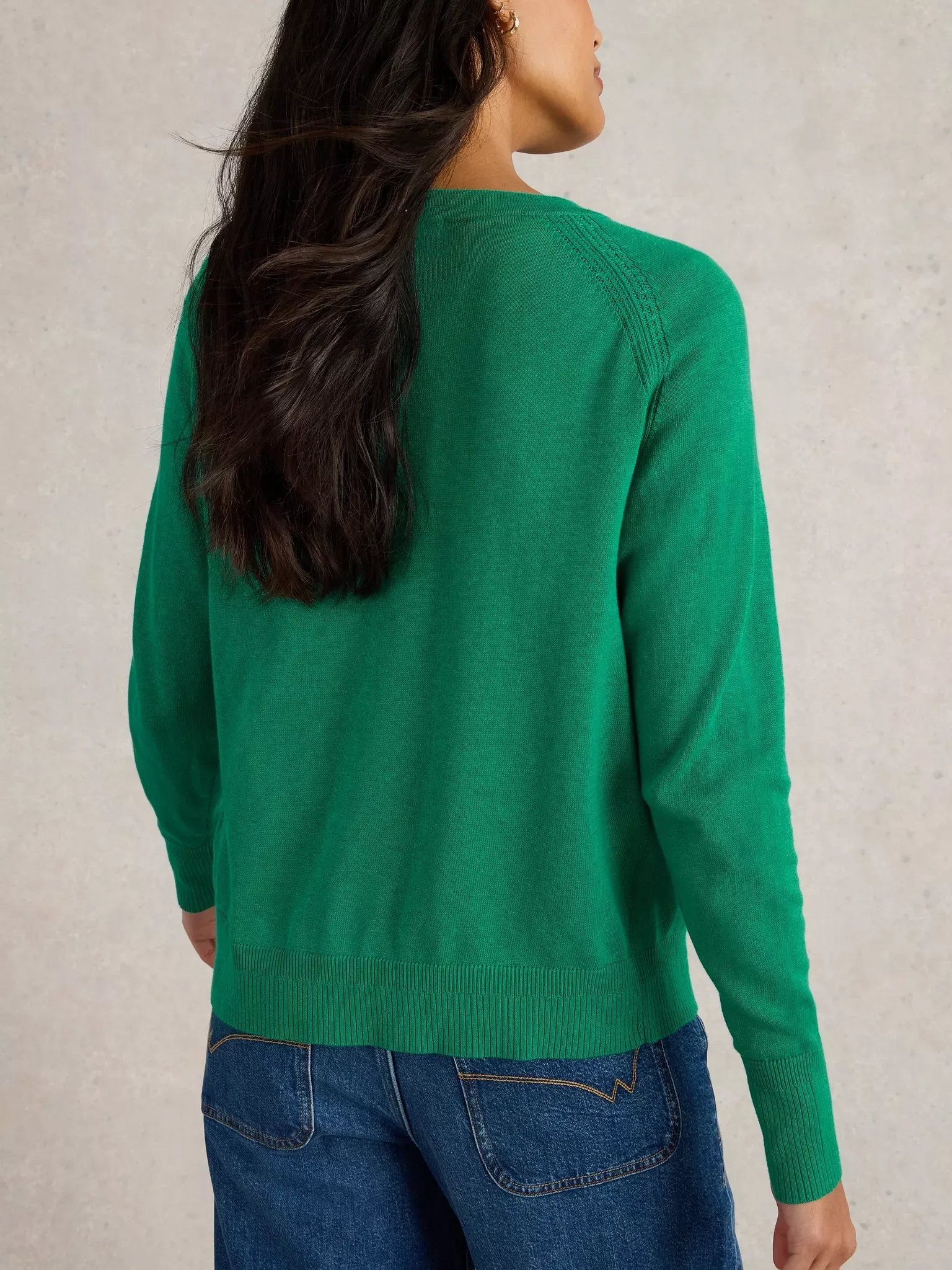 White Stuff Lulu Cardi - Bright Green sold by Boutique with Grace product image thumbnail 4