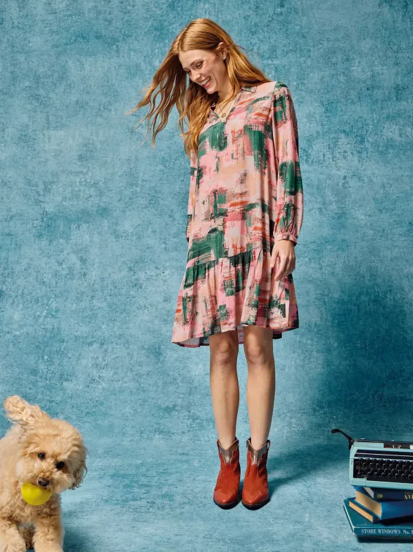 White Stuff Harpreet Dress - Pink Multi sold by Boutique with Grace