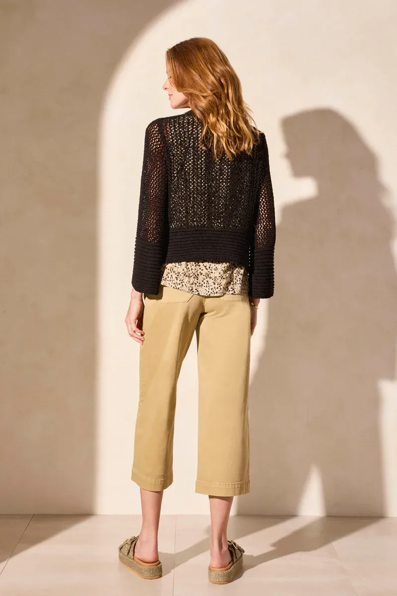 Tribal Bell Sleeve Cardi - Black sold by Boutique with Grace product image thumbnail 4