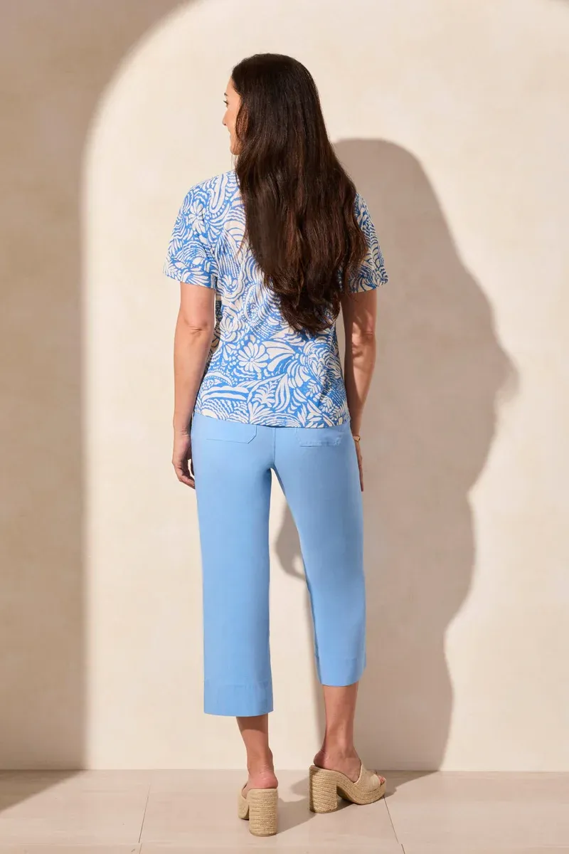 Tribal Ruffle Sleeve Top - Riviera sold by Boutique with Grace product image thumbnail 4