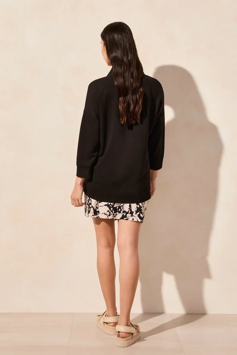 Tribal Active 3/4 Sleeve Top - Black sold by Boutique with Grace product image thumbnail 4