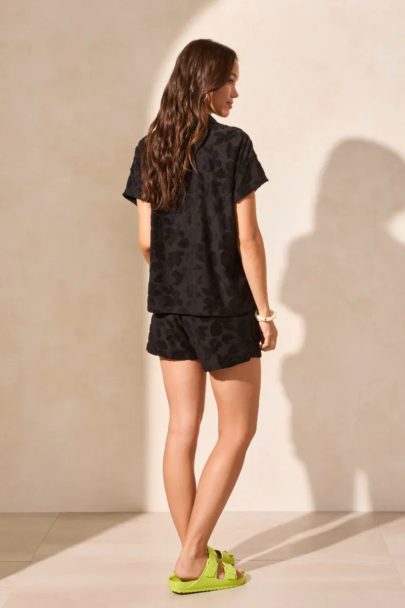 Tribal SS Polo - Black sold by Boutique with Grace product image thumbnail 4