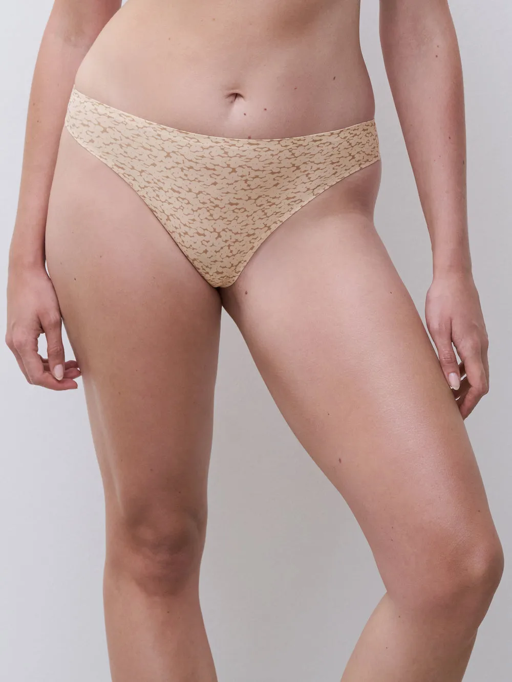 Chantelle Soft Stretch Thong - Norah Nude Print sold by Boutique with Grace product image thumbnail 2