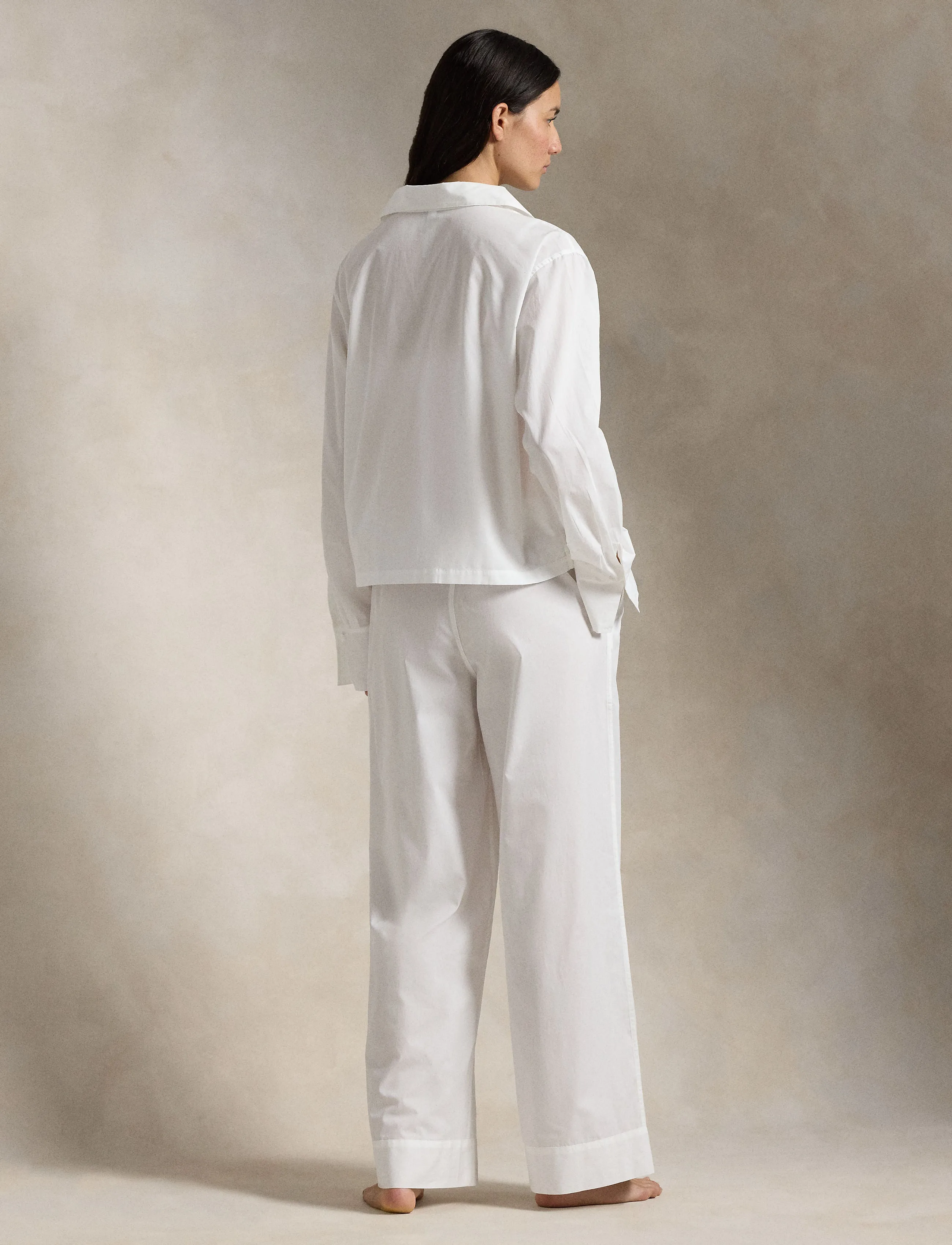 Polo Ralph Lauren Long Sleeve PJ Set - White Cloud sold by Boutique with Grace product image thumbnail 2