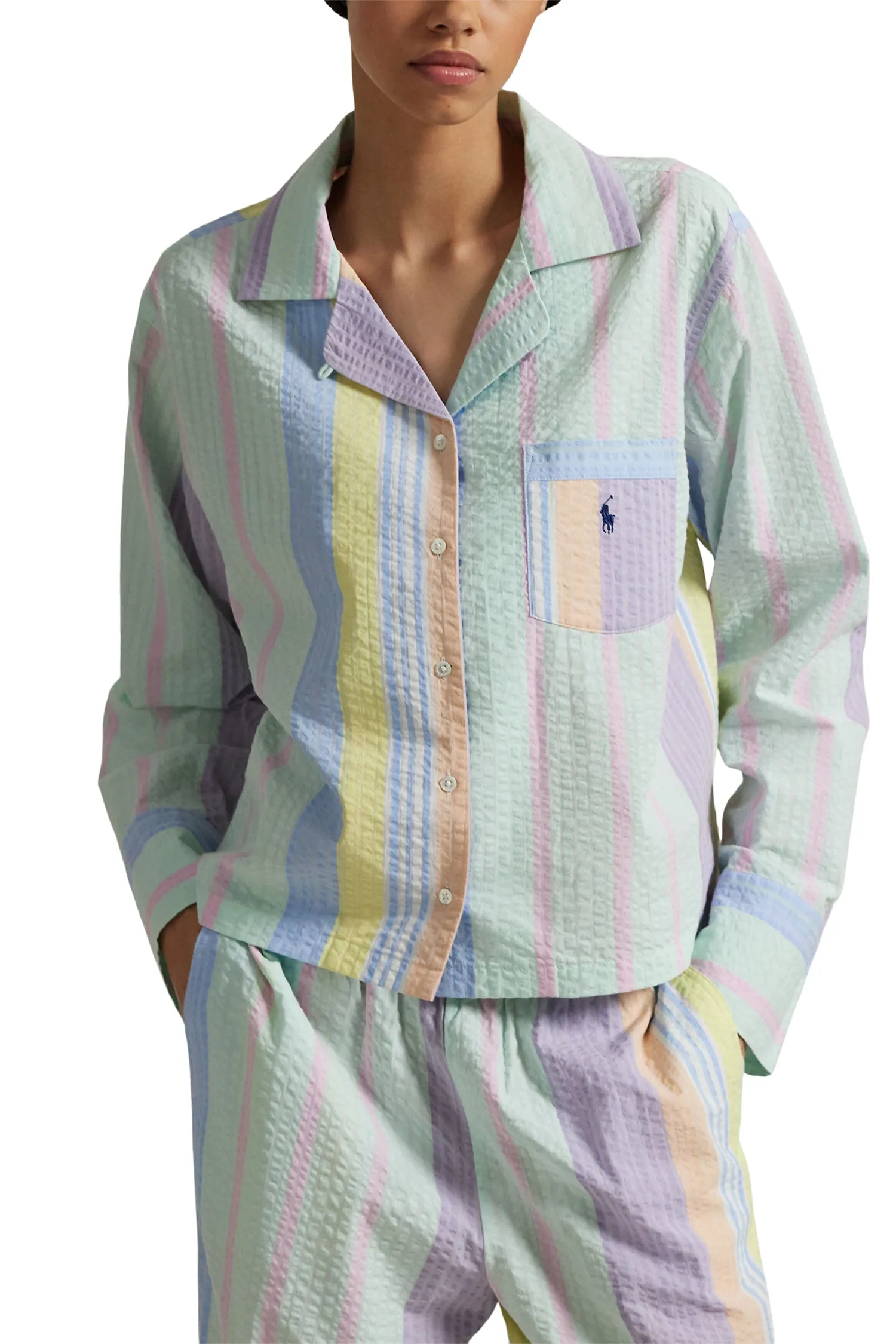 Polo Ralph Lauren Core PJ Set - Coastal Stripe sold by Boutique with Grace