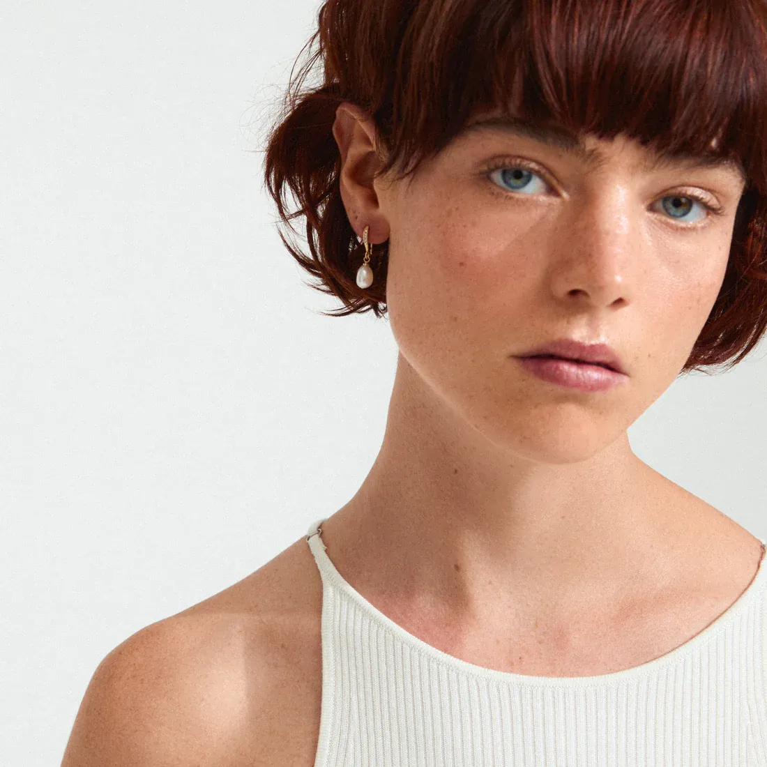 Pilgrim Jasmin Pearl Earrings - Gold sold by Boutique with Grace product image thumbnail 2