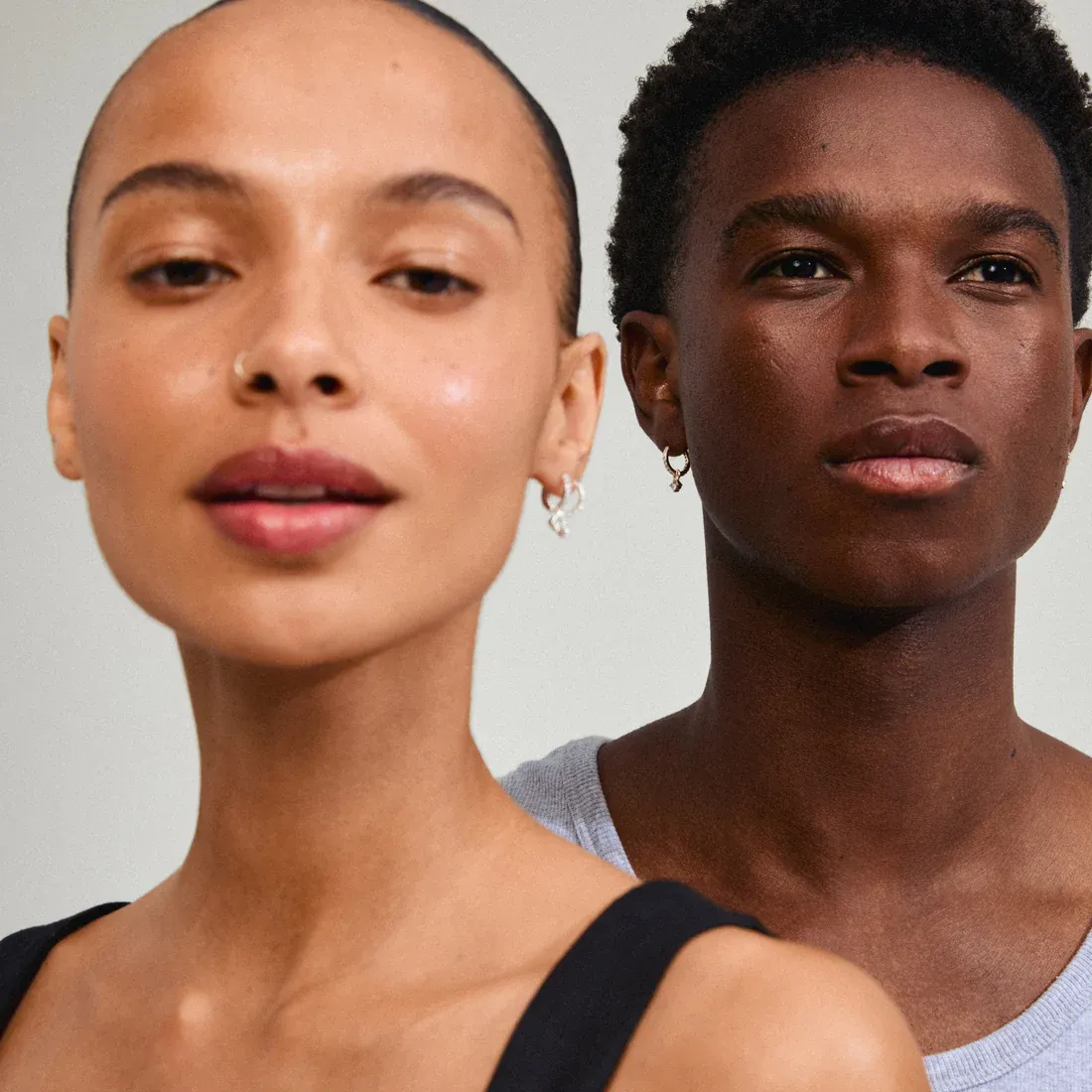 Pilgrim Joa Recycled Crystal Hoop Earrings - Gold sold by Boutique with Grace product image thumbnail 3