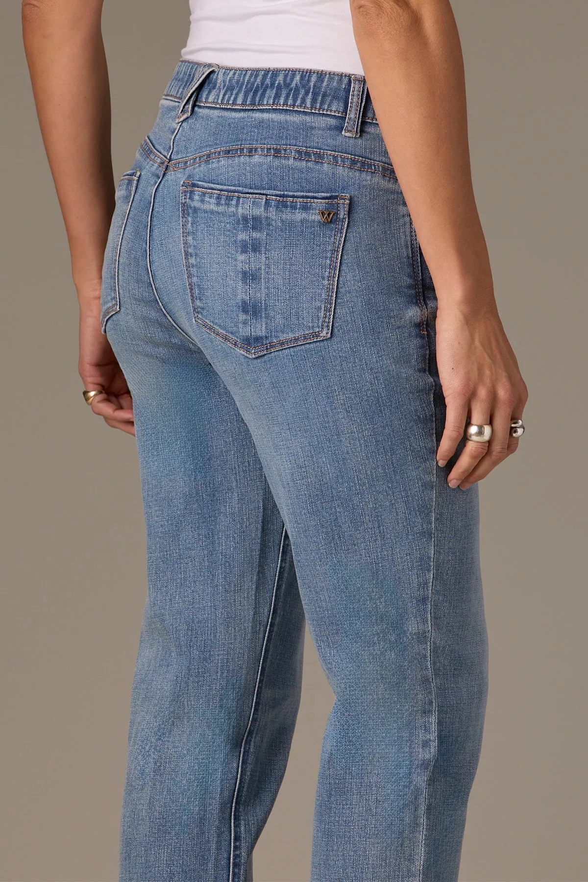 Wit & Wisdom Gemma Girlfriend Jean - Blue sold by Boutique with Grace product image thumbnail 4