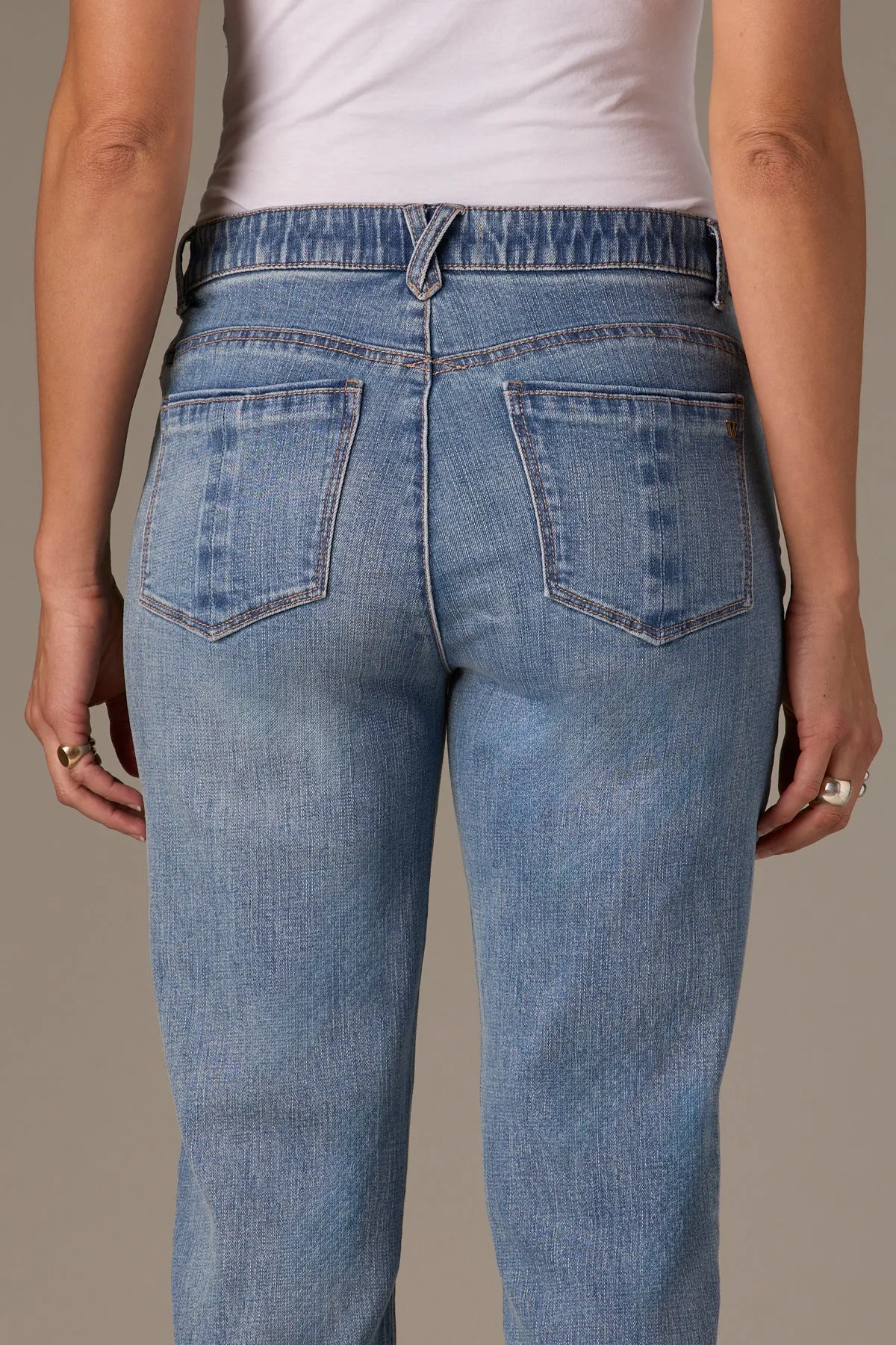 Wit & Wisdom Gemma Girlfriend Jean - Blue sold by Boutique with Grace product image thumbnail 5