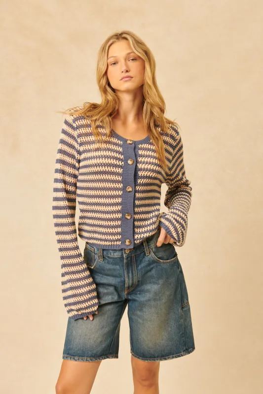 John & Jenn Bryson Cardi - Beach Club sold by Boutique with Grace