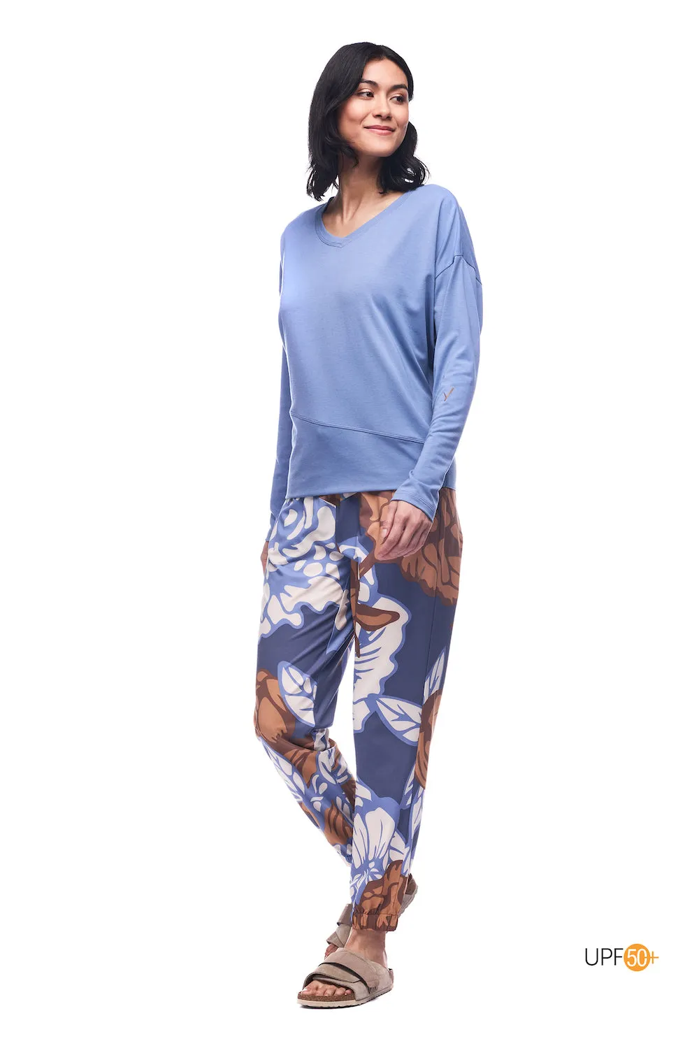 Indyeva Veloz Tee - Coast Blue sold by Boutique with Grace product image thumbnail 2
