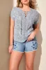 Tribal Lace Detail Sweater - Nautical sold by Boutique with Grace