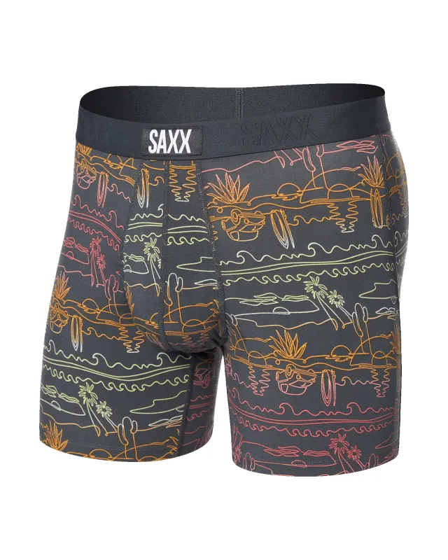 Saxx Ultra Boxer Brief Fly - Summer Roadtrip sold by Boutique with Grace