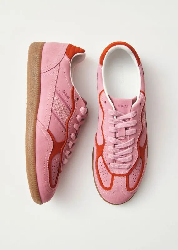 Alohas Rife Sea Pink Leather Sneakers sold by Boutique with Grace