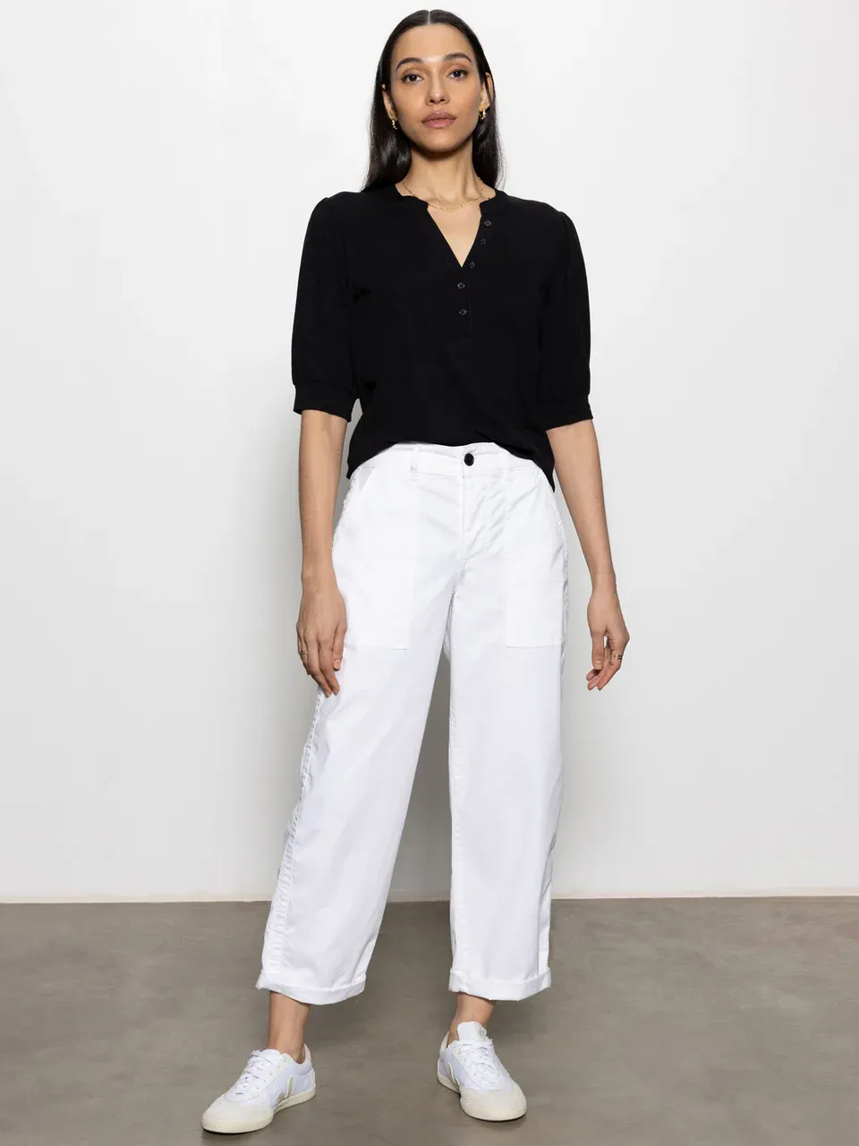 Sanctuary Cruiser Chino - Bleached White sold by Boutique with Grace