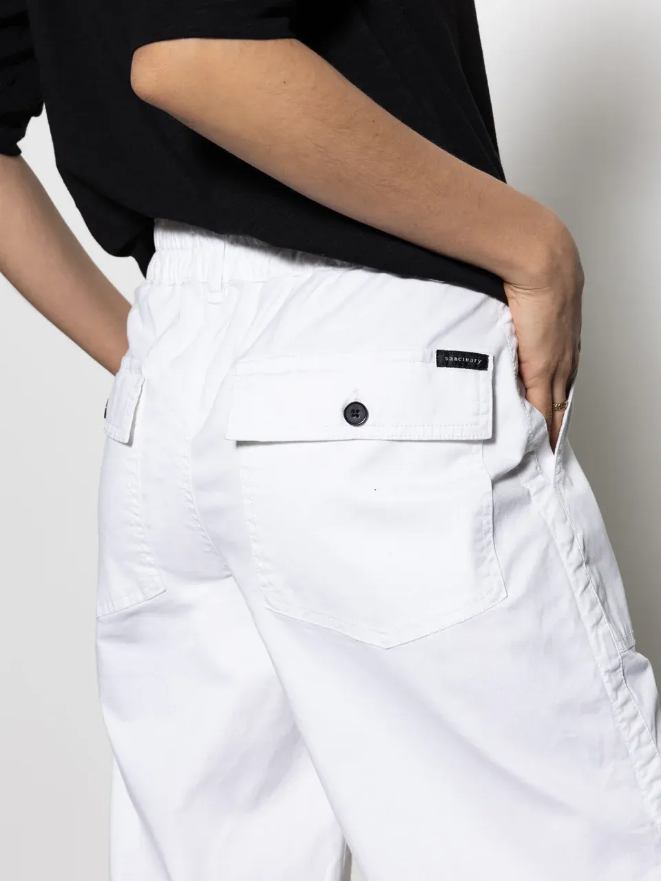 Sanctuary Cruiser Chino - Bleached White sold by Boutique with Grace product image thumbnail 5