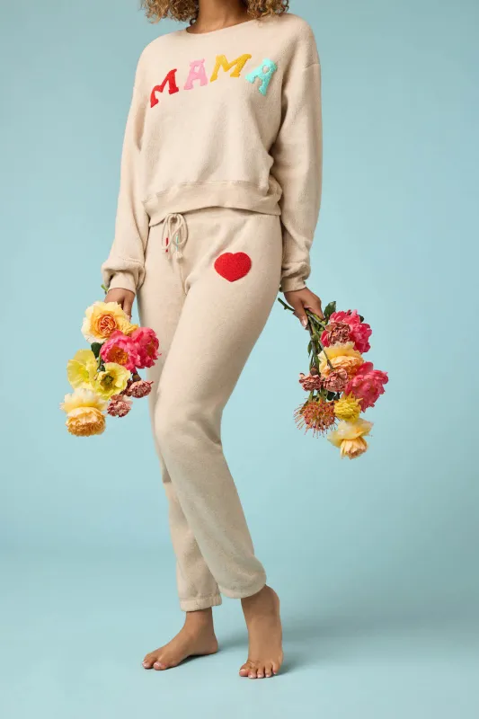 PJ Salvage For the Mamas Pant - Oatmeal sold by Boutique with Grace