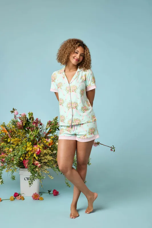 PJ Salvage Adrian Valencia PJ Set - Bright Mint sold by Boutique with Grace