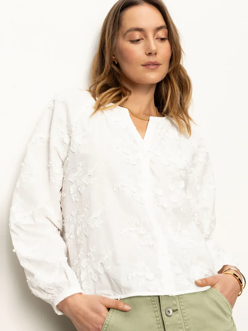 Sanctuary Sunday Bouquet Blouse - White sold by Boutique with Grace product image thumbnail 4