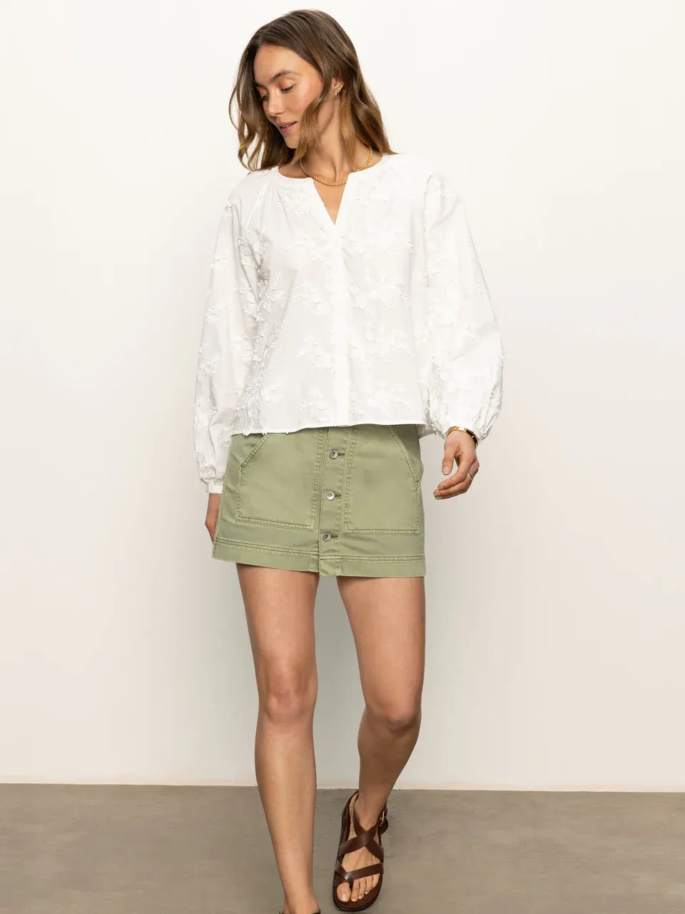 Sanctuary Sunday Bouquet Blouse - White sold by Boutique with Grace product image thumbnail 2