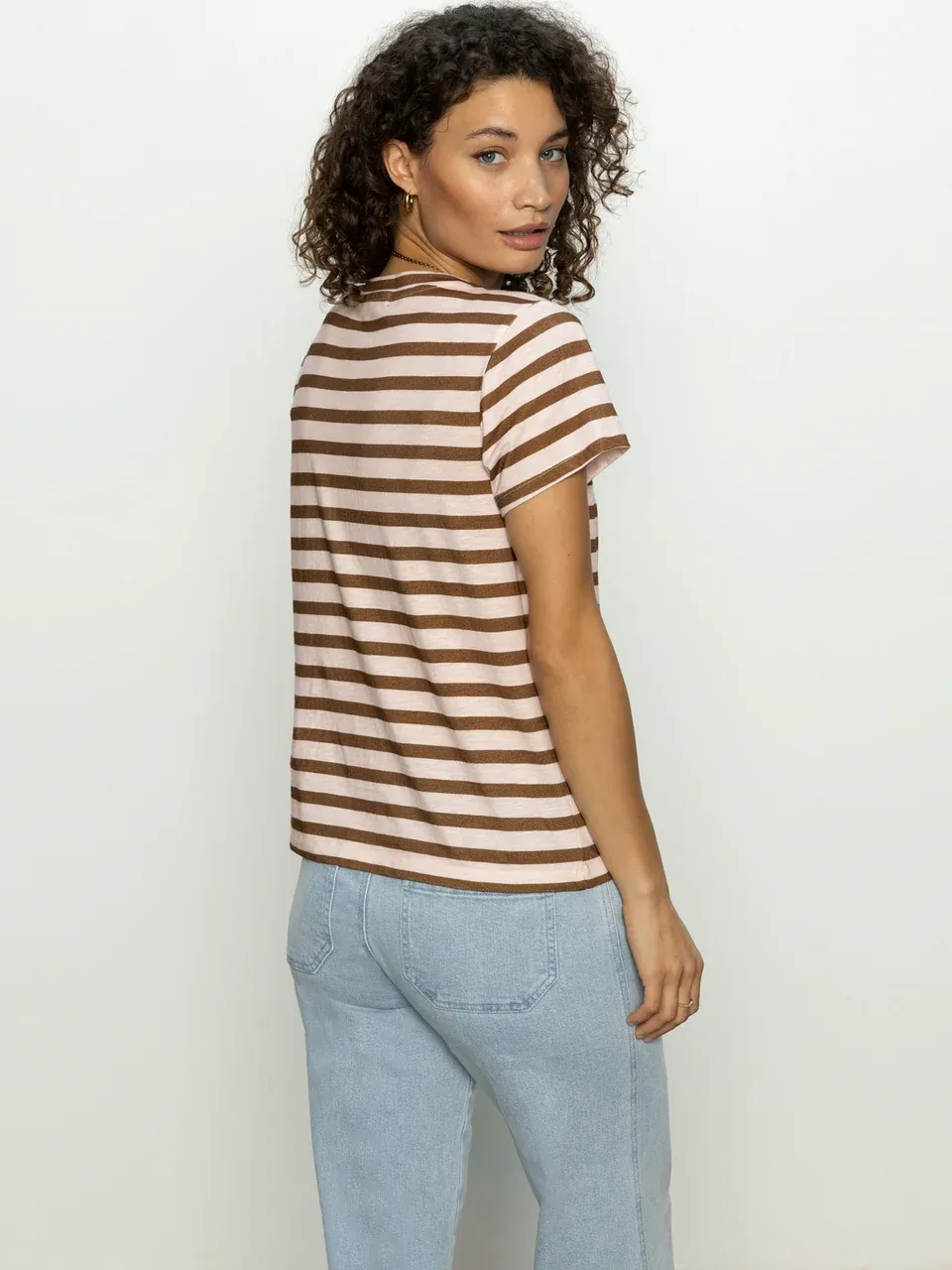 Sanctuary Perfect Tee - Earth Pink/Sepia sold by Boutique with Grace product image thumbnail 5