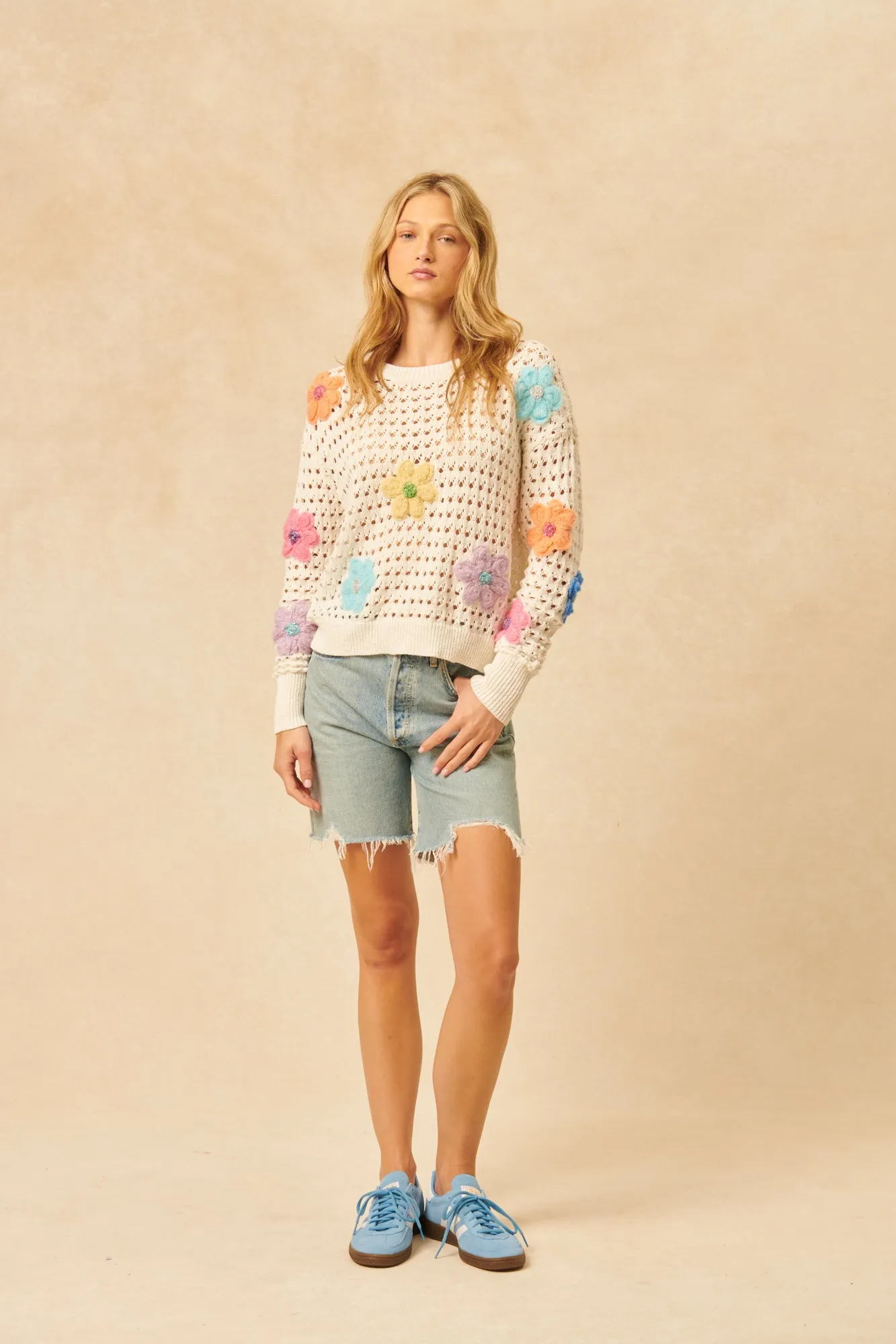John & Jenn Helix Pullover - Whimsy Bloom sold by Boutique with Grace product image thumbnail 3