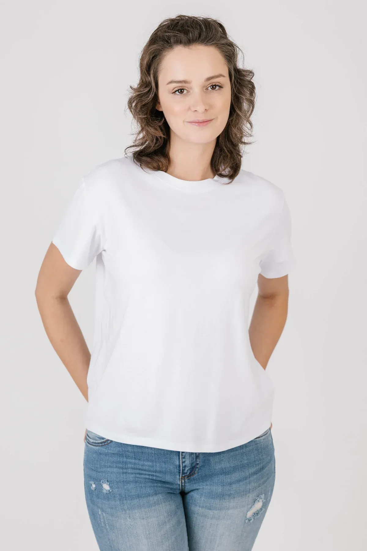 Shannon Passero Ultimate Tee - White sold by Boutique with Grace