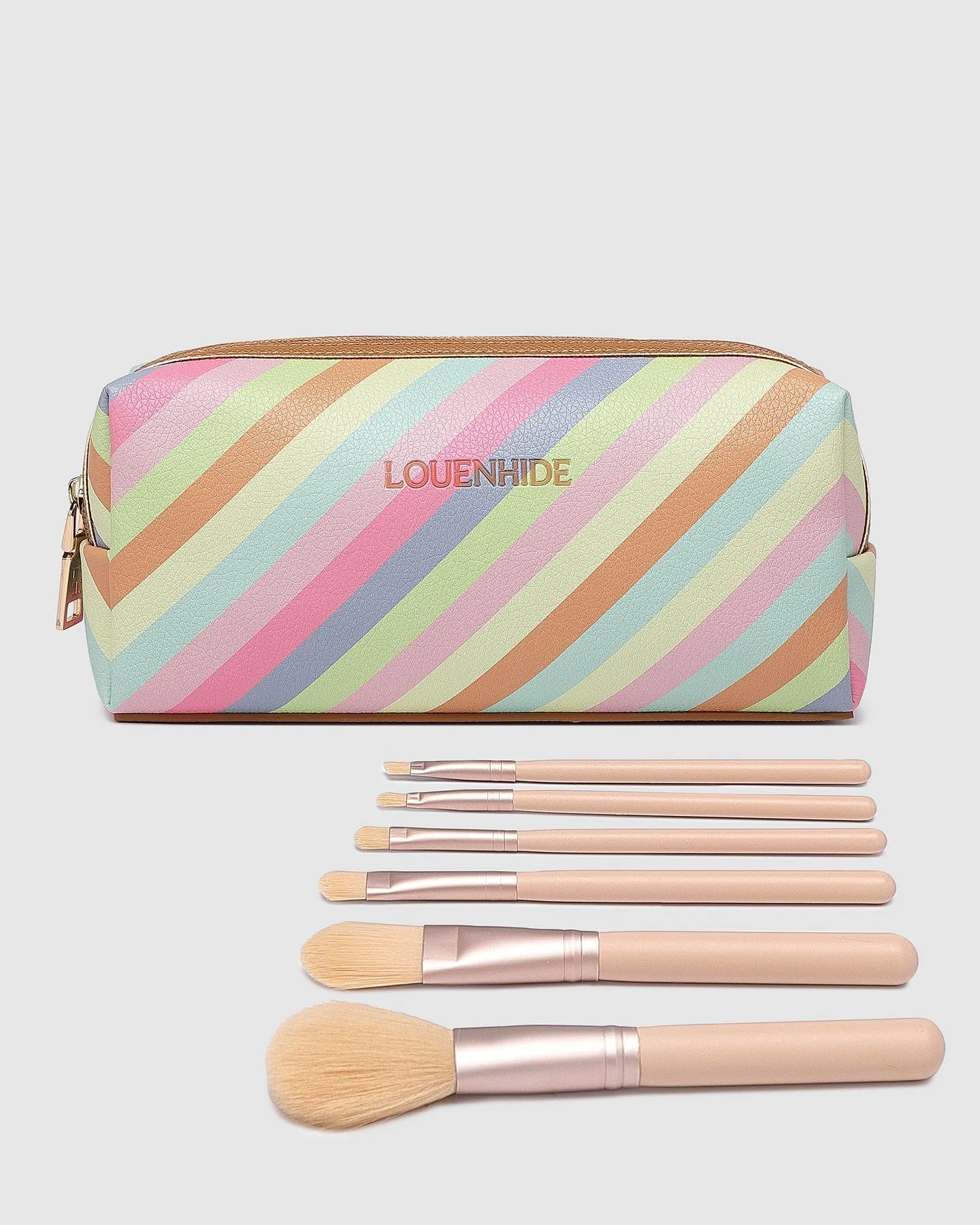 Louenhide Brianna Makeup Bag/Brush Set - Pastel sold by Boutique with Grace product image thumbnail 4