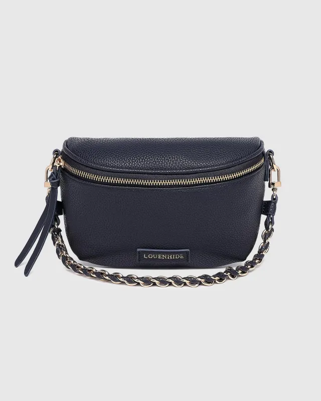 Louenhide Halsey Sling Bag - Navy sold by Boutique with Grace