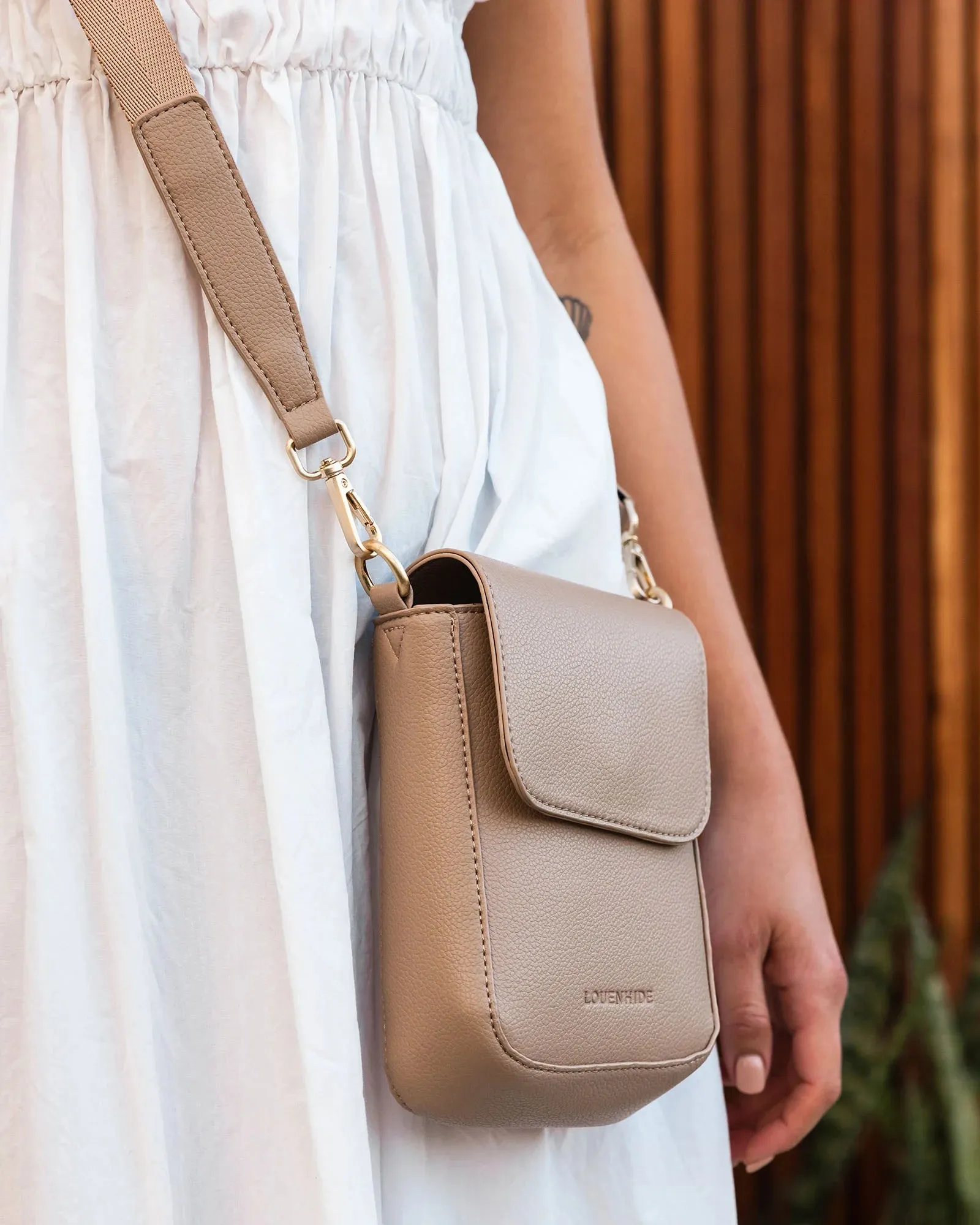 Louenhide Cuba Phone Bag - Stone sold by Boutique with Grace product image thumbnail 3