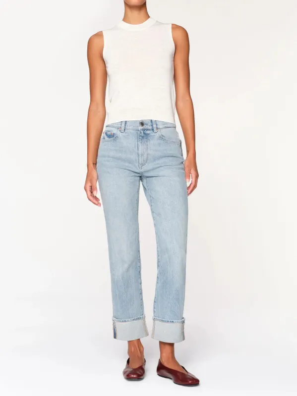 DL1961 Patti Straight - Aruba Cuffed sold by Boutique with Grace