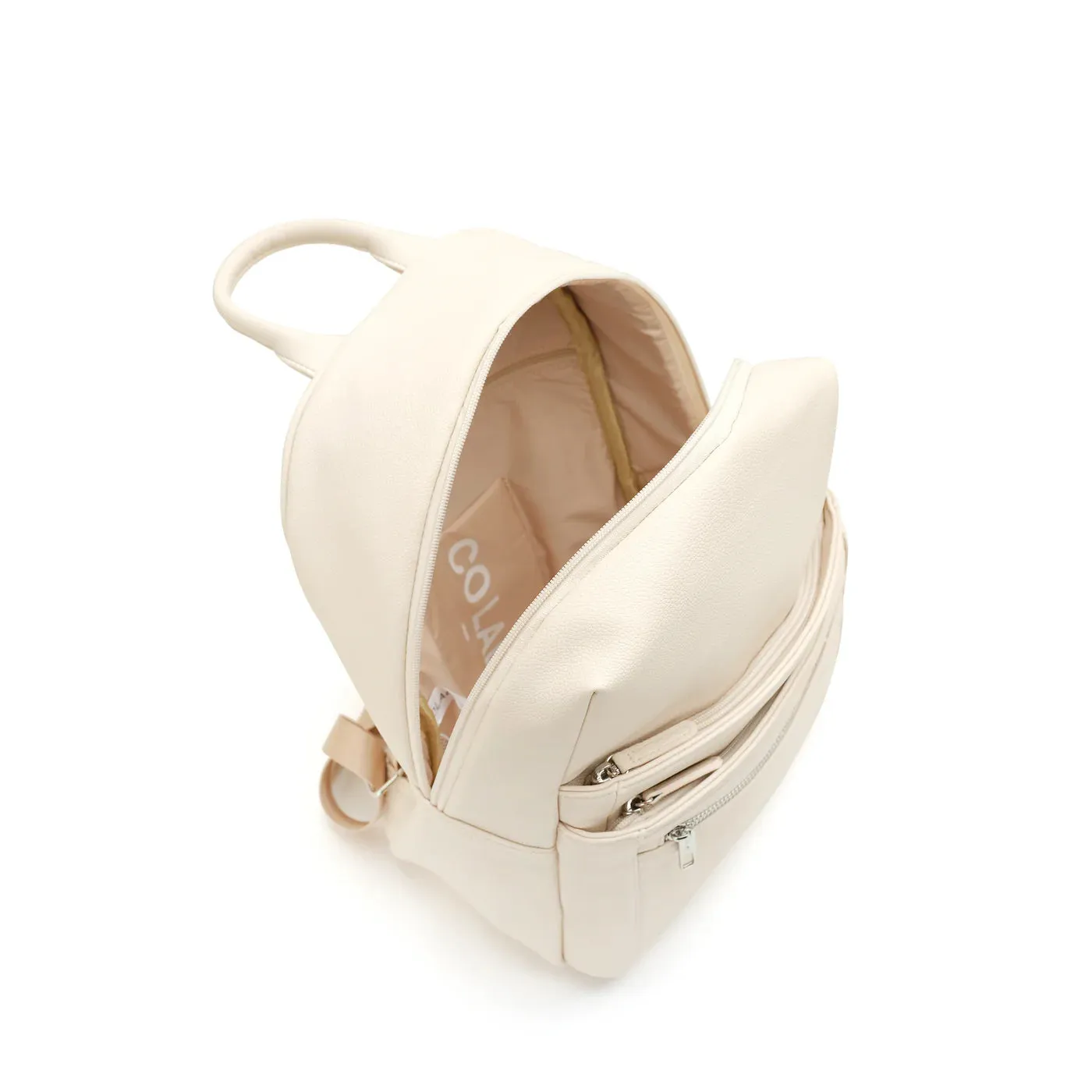 co-lab Nika Organized Backpack - Ecru sold by Boutique with Grace product image thumbnail 4