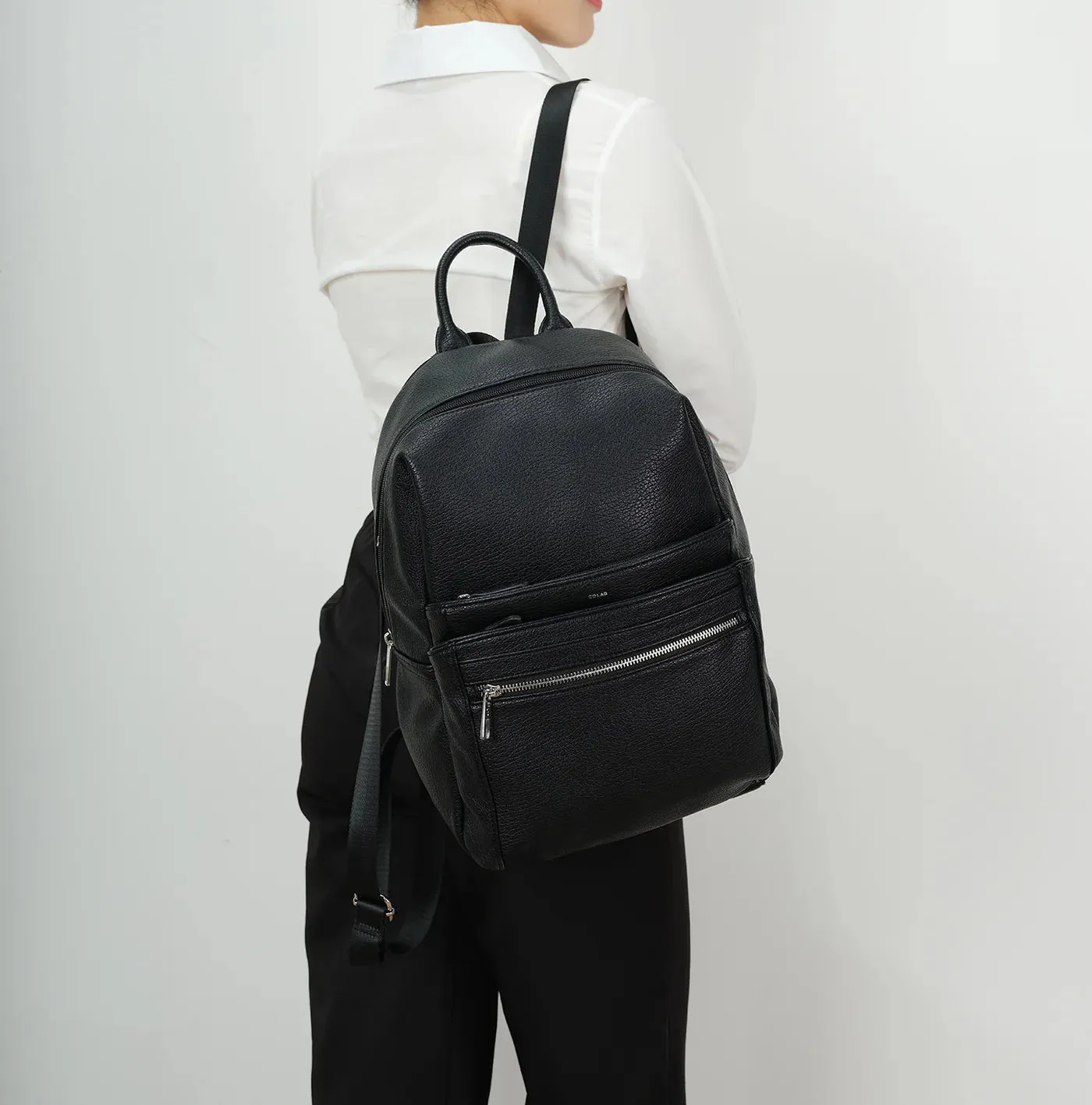co-lab Nika Organized Backpack - Black sold by Boutique with Grace product image thumbnail 2